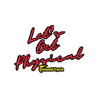 Workout Sticker by Twisted Cycle
