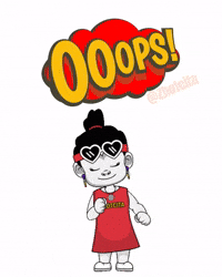 Awkward Uh Oh GIF by Zhotcita