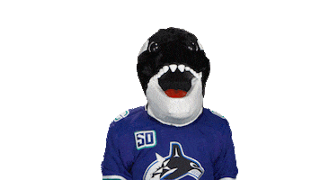 Mascot Yes Sticker by Vancouver Canucks