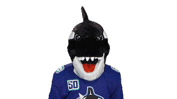 Mascot Swipe Up Sticker by Vancouver Canucks