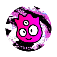 Gf Pink Alien Sticker