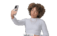 Selfie Foto Sticker by Salon Line
