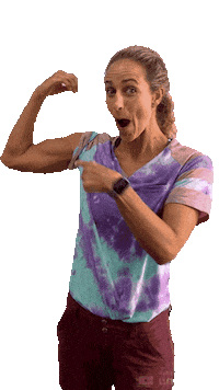 Happy Guns Sticker by Meredith Shirk and Svelte Training