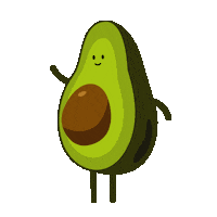 hannah avocado Sticker by UCLA