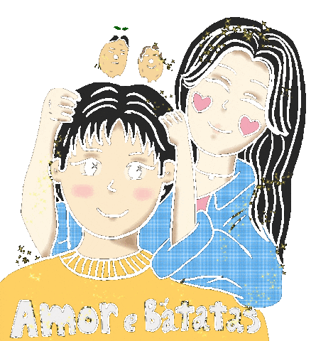 Dorama Batatas Sticker