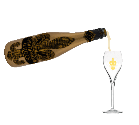 Party Cheers Sticker by Champagne D. Rock