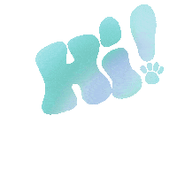 Hi Sticker by Wag Trendz