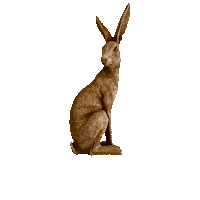 Easter Bunny Sticker by Liz Marie Blog