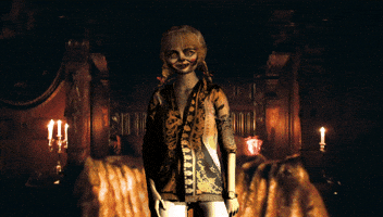 morphin music horror bed zoom GIF