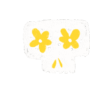 Skull Rosa Sticker by aire retro