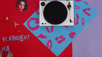 st vincent indie GIF by Vinyl Me, Please