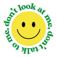 myonemitsu smile shhh smiley face dont look Sticker