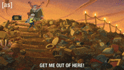 Rick And Morty Running GIF by Adult Swim