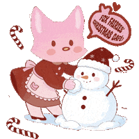 Christmas Coffee Sticker by Fox Fairies Malaysia