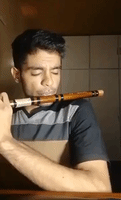 Talented Musician Beat Boxes and Plays Flute at the Same Time