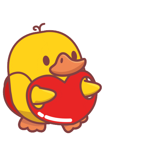 Love You Dance Sticker by FOMO Duck