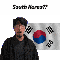 South Korea Sticker