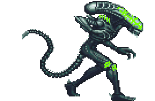 chavoborski giphyupload aliens xenomorph avparcade Sticker