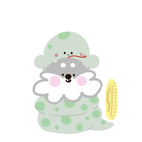 Snake Sticker by 屎立SA