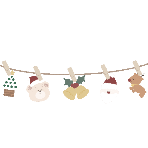 Christmas Bear Sticker