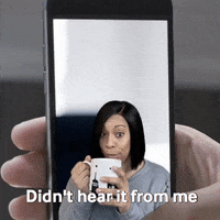 ComedianHollyLogan tea drama phone iphone GIF