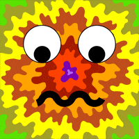 Art Eye Roll GIF by Jen Stark