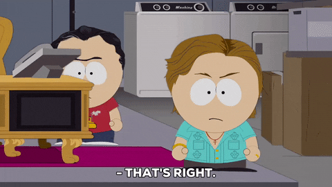 phone basement GIF by South Park 