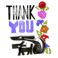 merci thank you Sticker by Cap&Pep