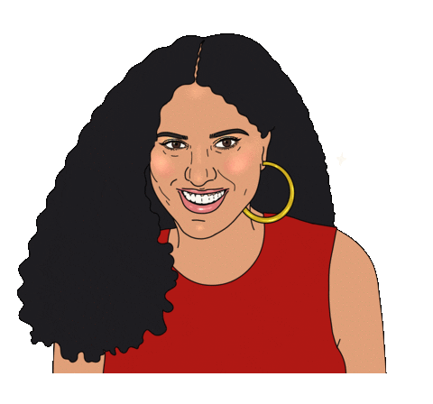 Happy Girl Sticker by Bianca Bosso