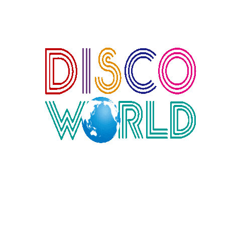 Disco World Sticker by JWI