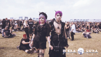 m'era luna fashion GIF by M'era Luna Festival