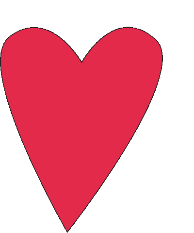 Heart Sticker by Hollyhoque