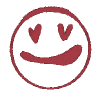 Smiley Face Drip Sticker by carriesloane