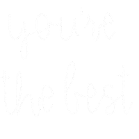Youre The Best English Sticker