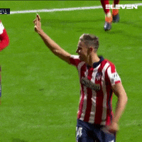 Happy Atletico Madrid GIF by ElevenSportsBE