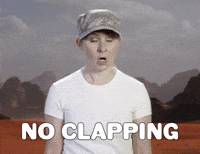No Clapping