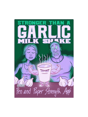 Milkshake Garlic Sticker by Sorinex