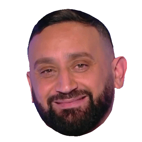 cyril hanouna love Sticker by C8