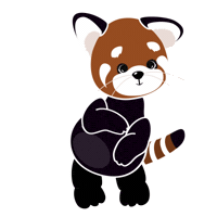 Panda Yes Sticker