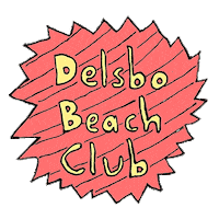 rama lama delsbo beach club Sticker by Rama Lama Records