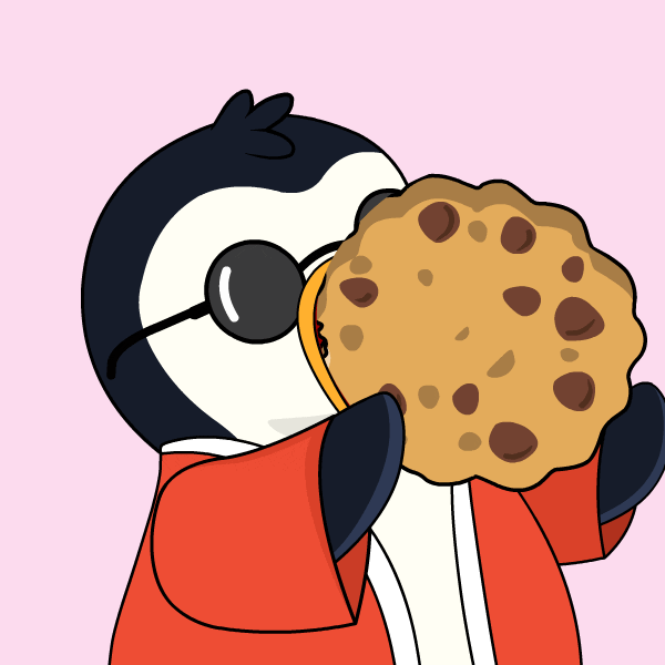 Hungry Cookie Monster GIF by Pudgy Penguins Find & Share on GIPHY