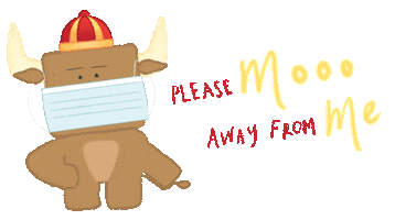 Stay Safe Lunar New Year Sticker
