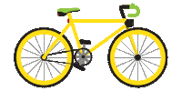 Bike Wheels Sticker by bicyclensw