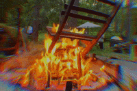 Fire Chair GIF