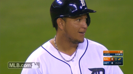 Fake out miguel cabrera GIF by MLB