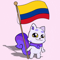 Coffee Flag GIF by Lucky Kat Studios