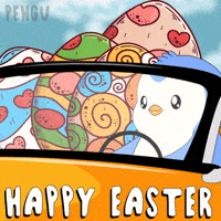 Easter Eggs Penguin GIF by Pudgy Penguins