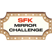 Mirror Sticker by Serena Kerrigan