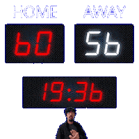 56 Away Sticker
