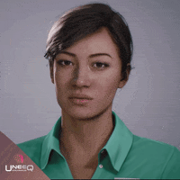 UneeQ ai sophie conversational ai artificial inteligence GIF
